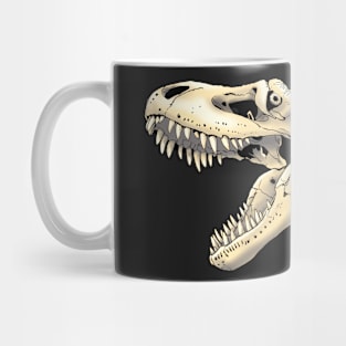 Dinosaur Tarbosaurus Skeleton Mug